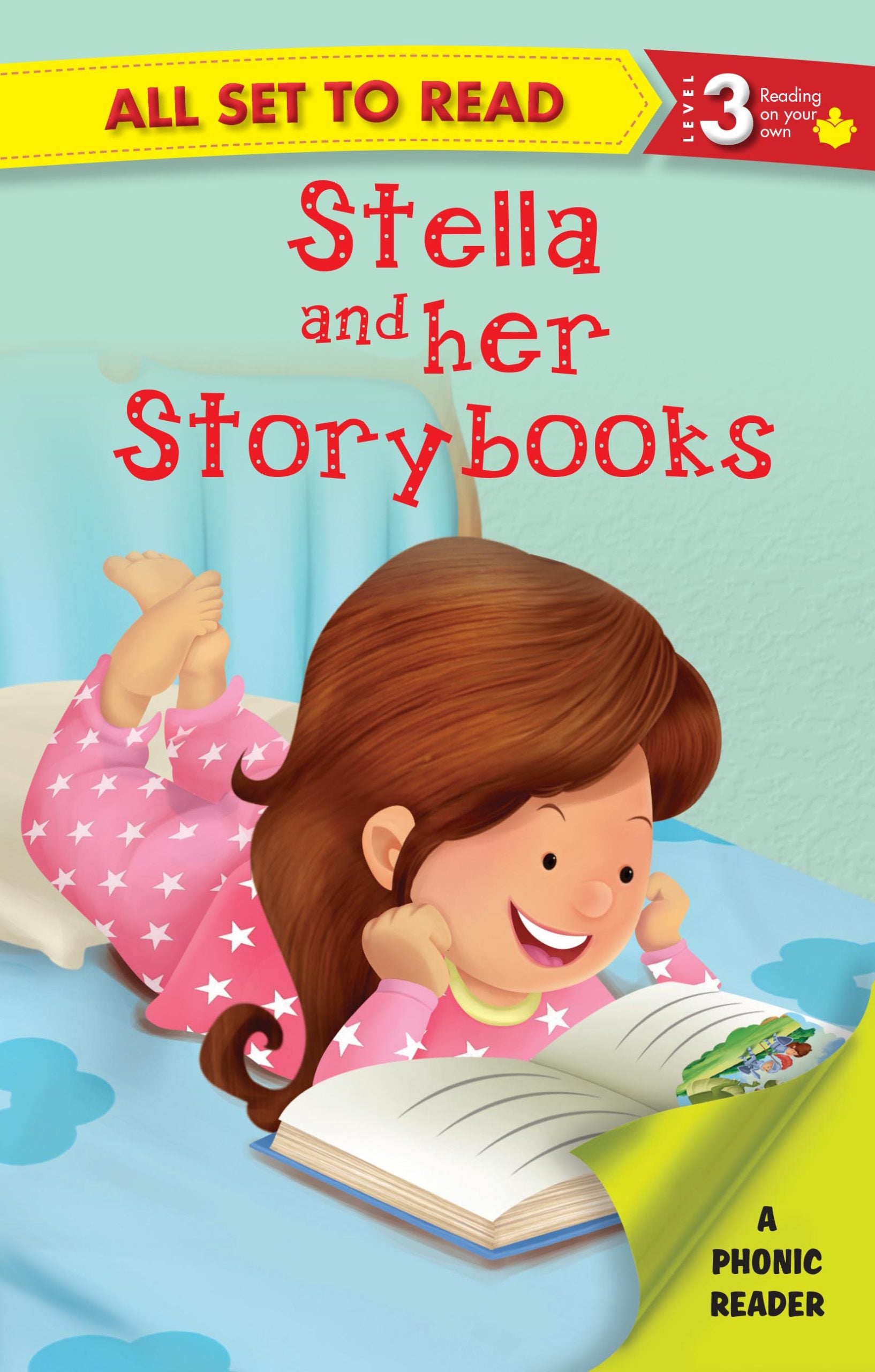 All set to Read A Phonics Reader Stella and her Storyboards - Om Books - Distacart