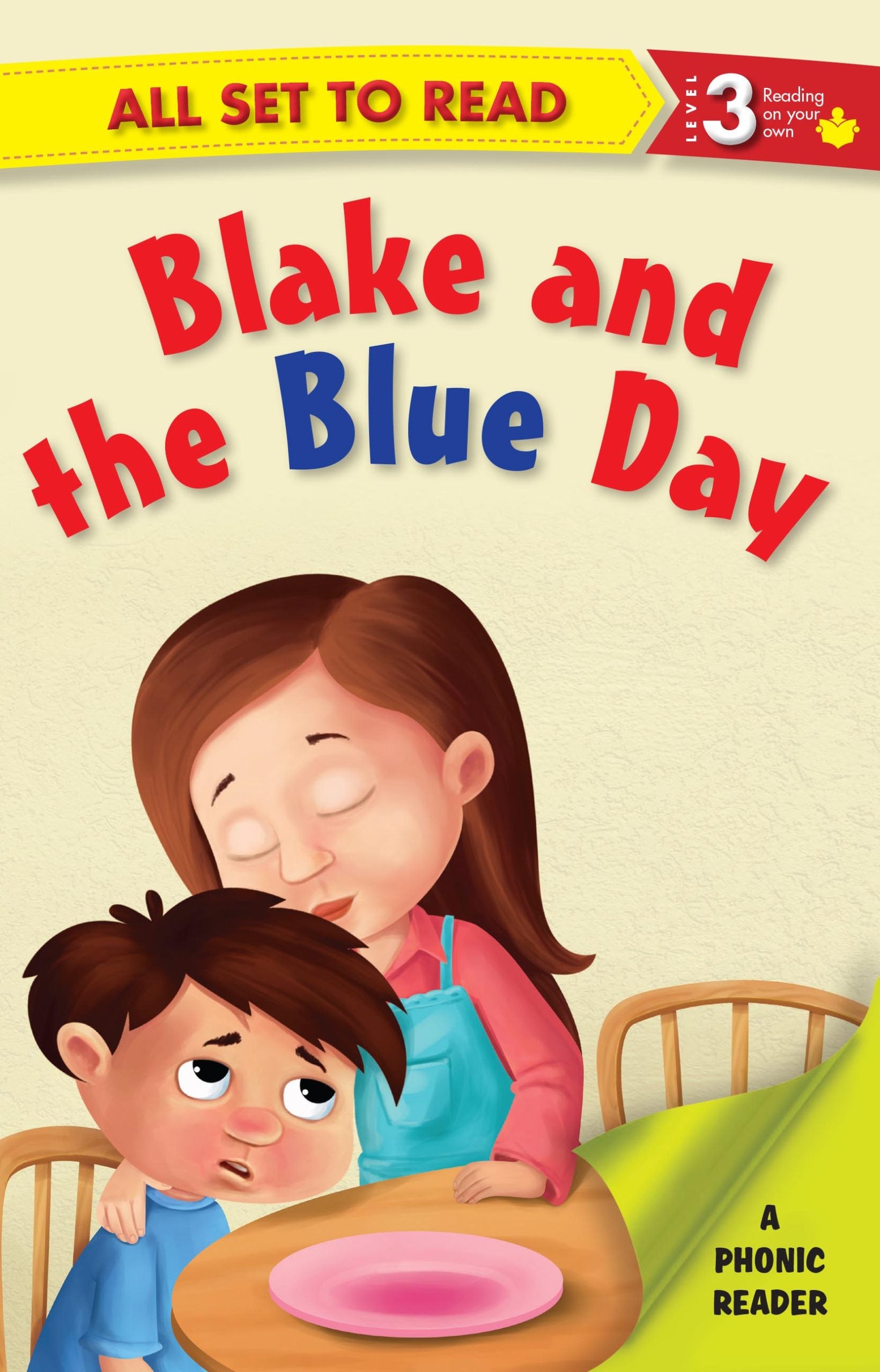 All set to Read A Phonics Reader Blake and the Blue Day - Om Books - Distacart