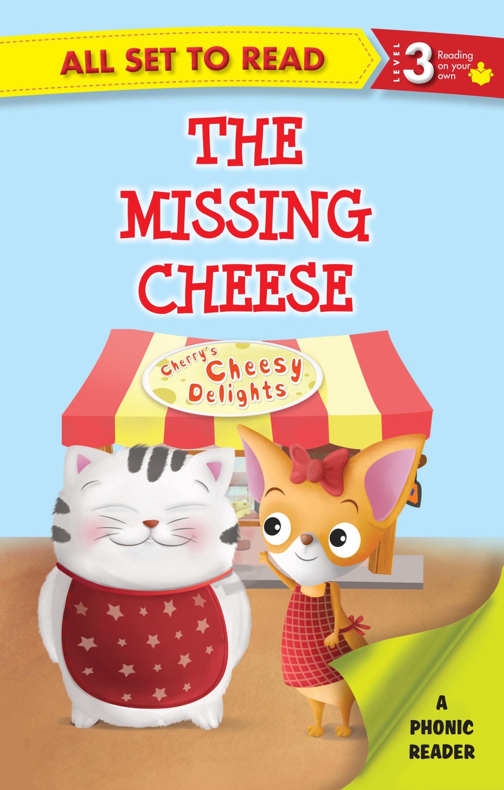 All set to Read A Phonics Reader The Missing Cheese - Om Books - Distacart