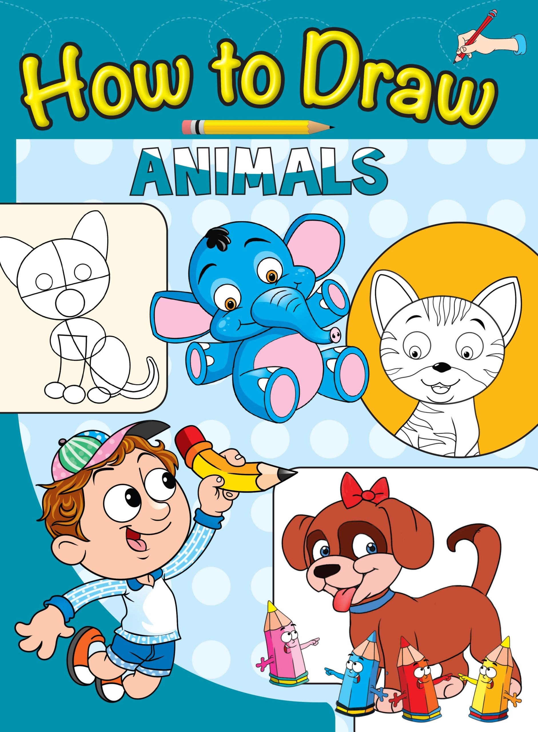 How to Draw Animals - Om Books - Distacart