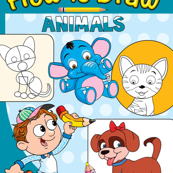 How to Draw Animals - Om Books - Distacart