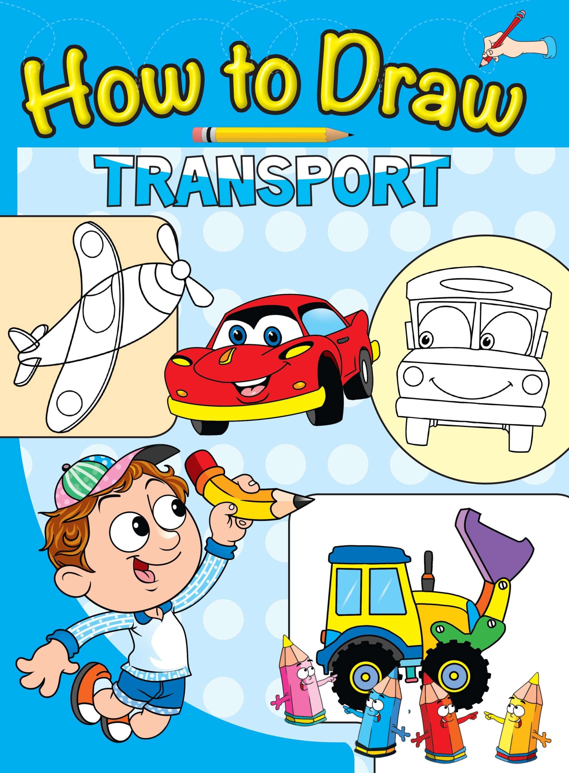 How to Draw Transport - Om Books - Distacart