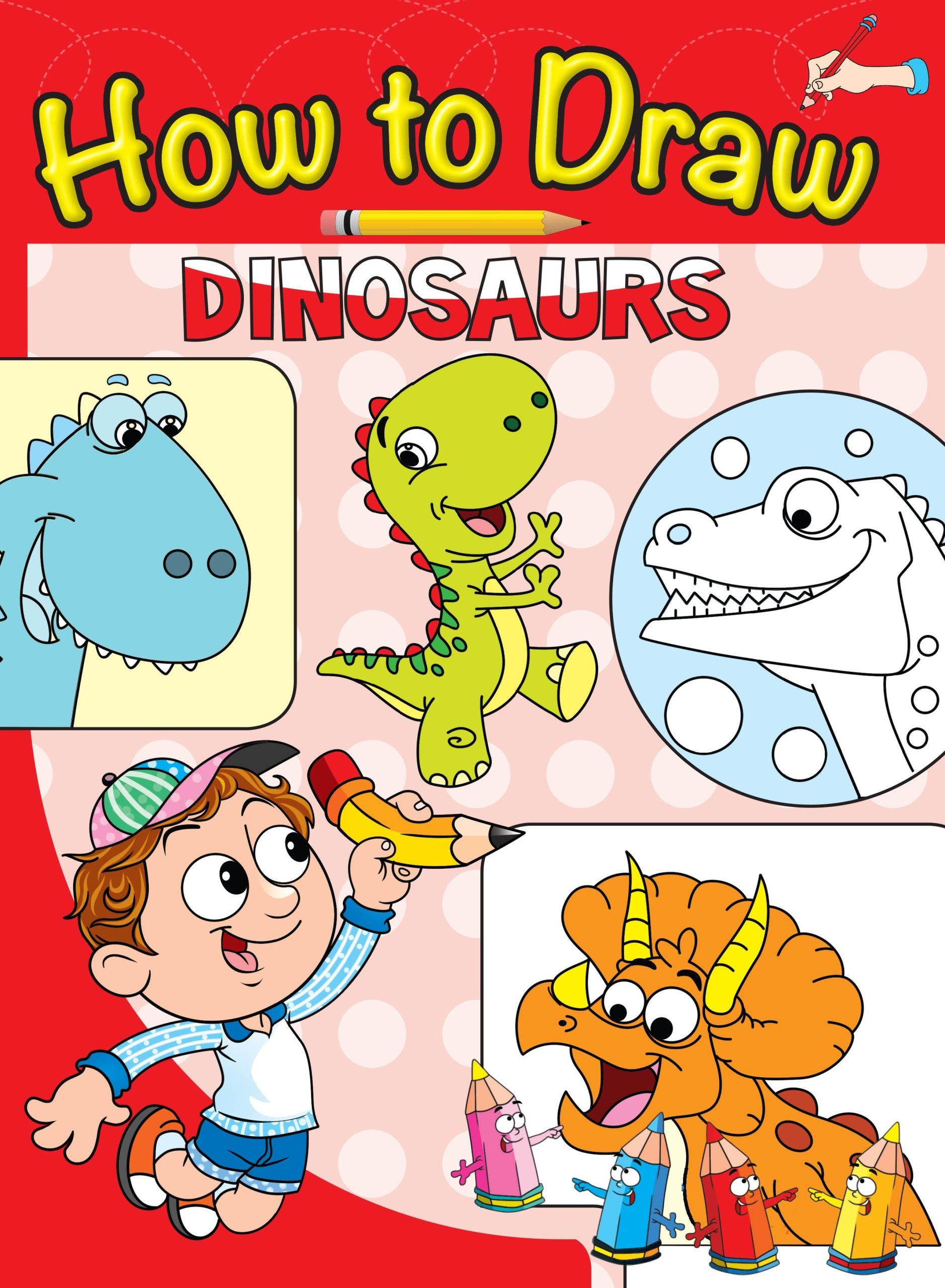 How to Draw Dinosaurs - Om Books - Distacart