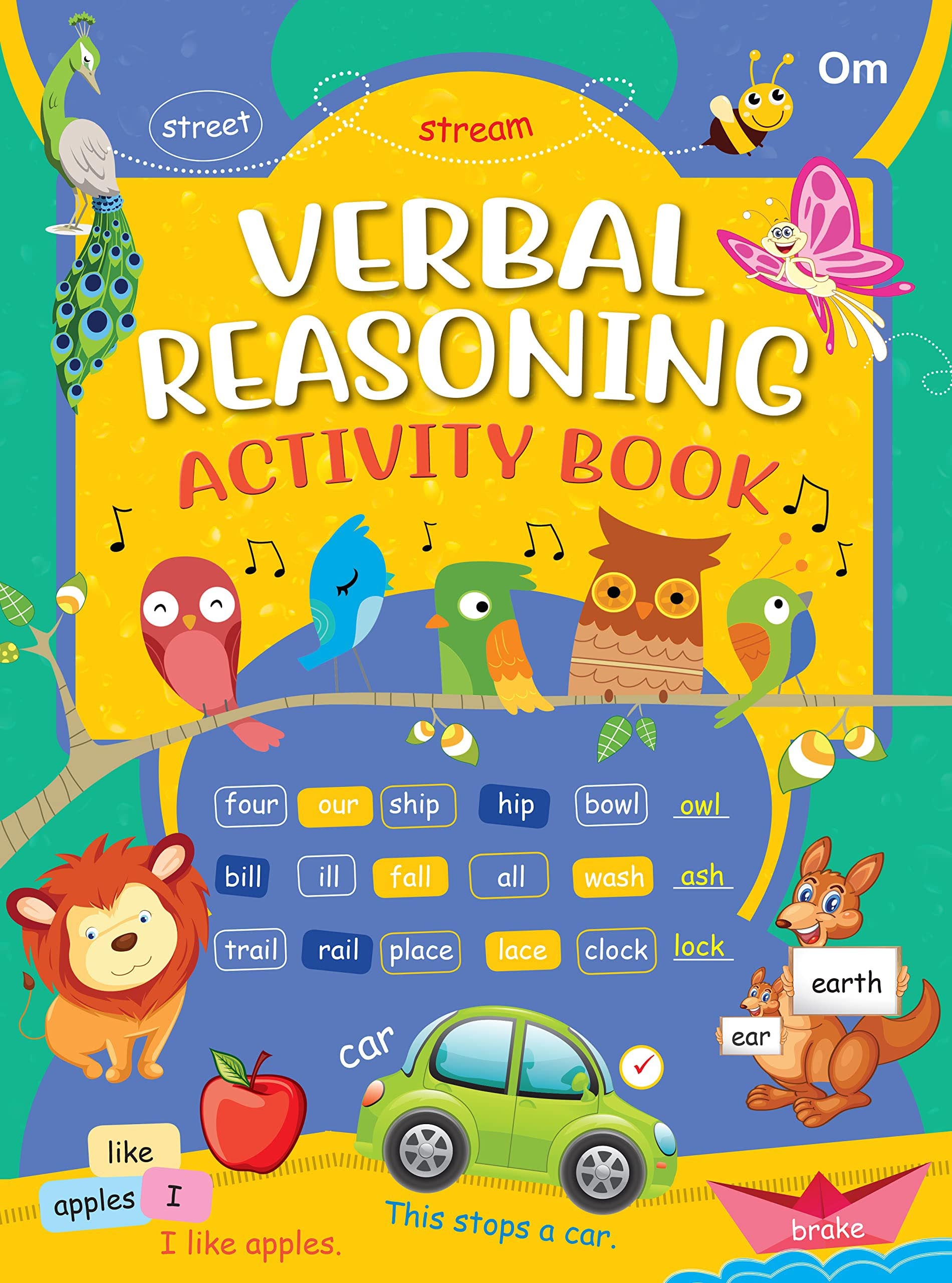 Jumbo Verbal Reasonaing Workbook (Binder) - Om Books - Distacart