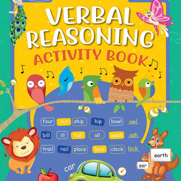 Jumbo Verbal Reasonaing Workbook (Binder) - Om Books - Distacart