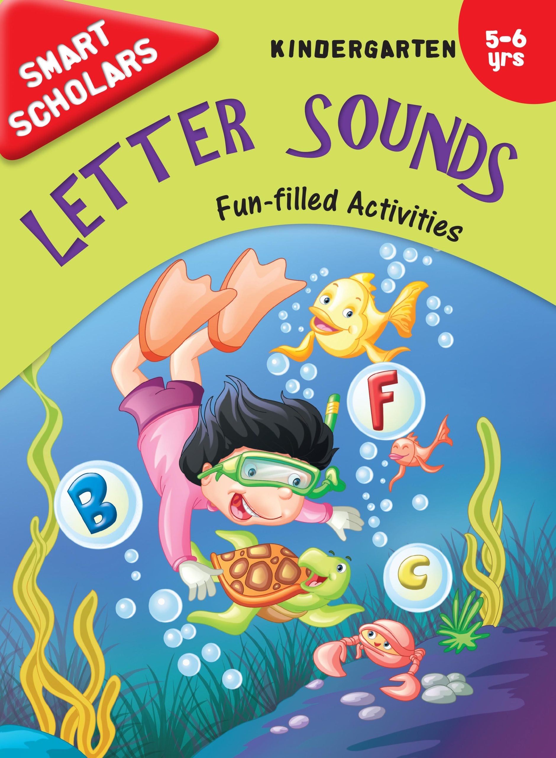 Smart Scholars Kindergarten Letter Sounds - Om Books - Distacart