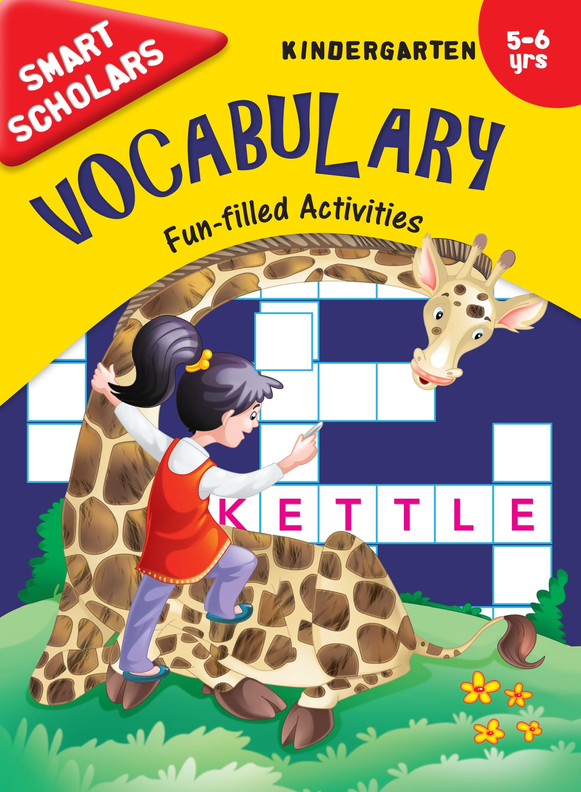 Smart Scholars Kindergarten Vocabulary - Om Books - Distacart