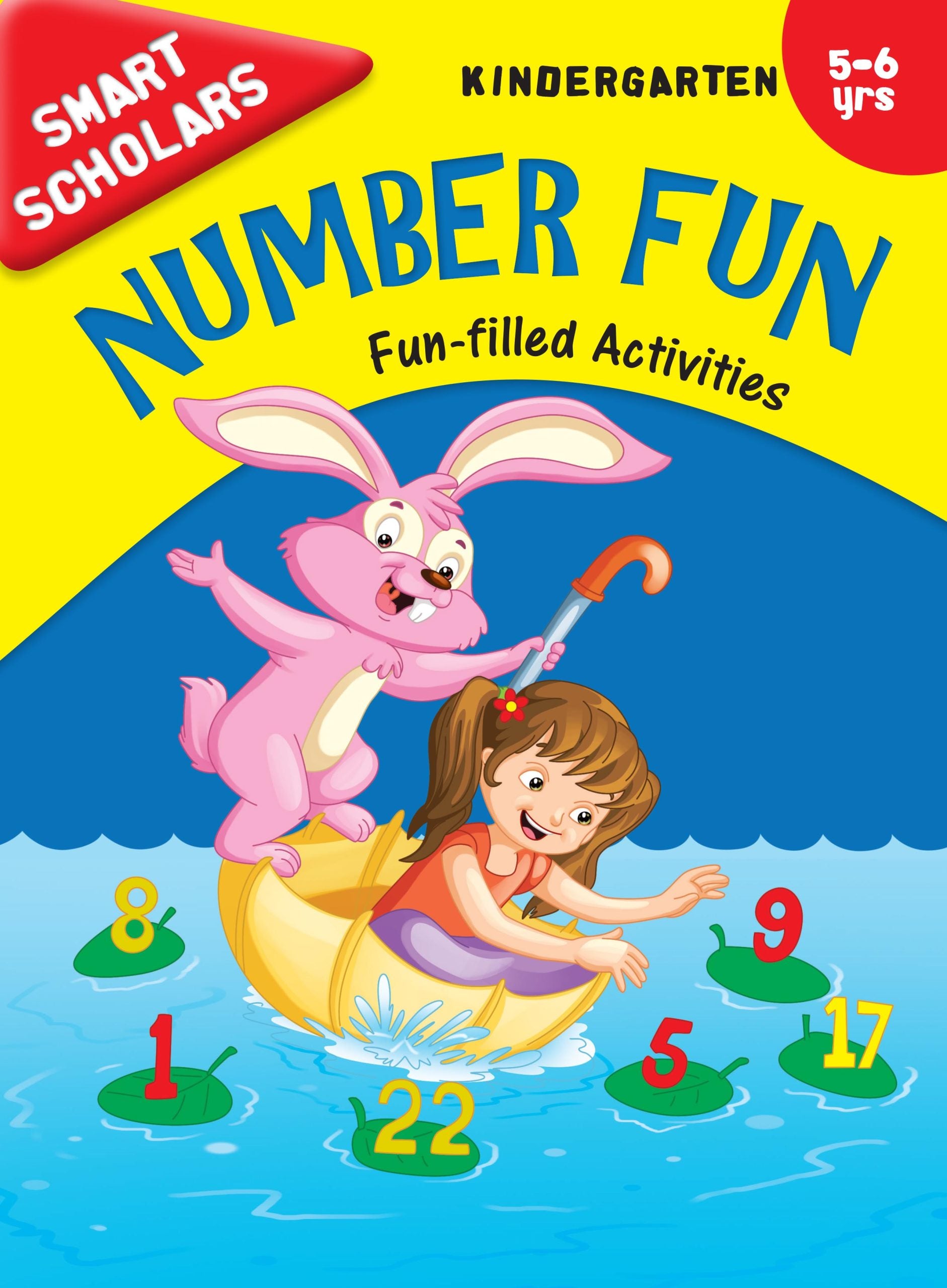 Smart Scholars Kindergarten Number Fun - Om Books - Distacart