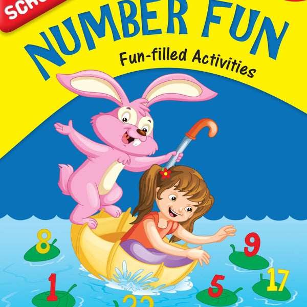 Smart Scholars Kindergarten Number Fun - Om Books - Distacart