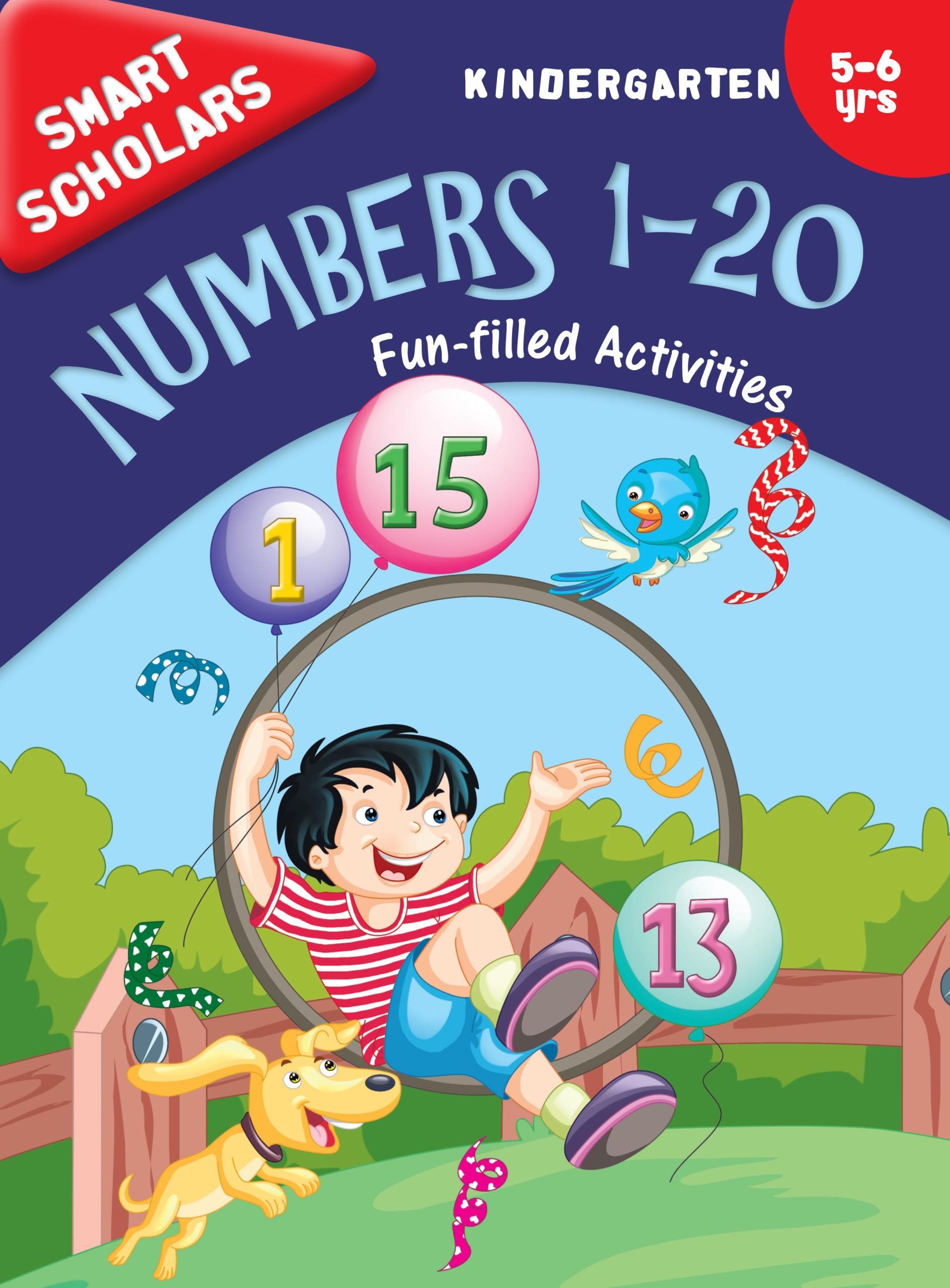 Smart Scholars Kindergarten Numbers 1-20 - Om Books - Distacart