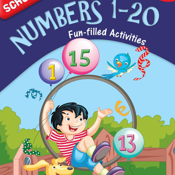 Smart Scholars Kindergarten Numbers 1-20 - Om Books - Distacart