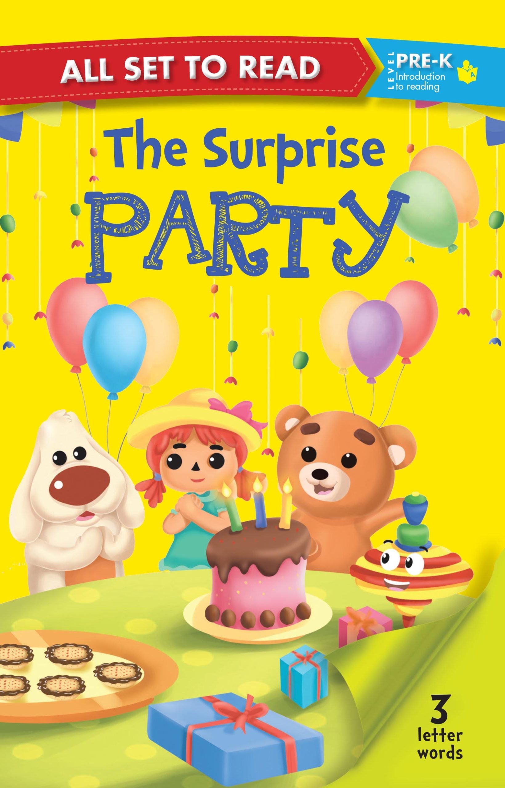 All set to Read PRE K The Surprise Party - Om Books - Distacart