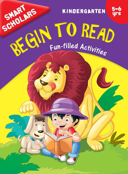 Smart Scholars Kindergarten Begin To Read - Om Books - Distacart