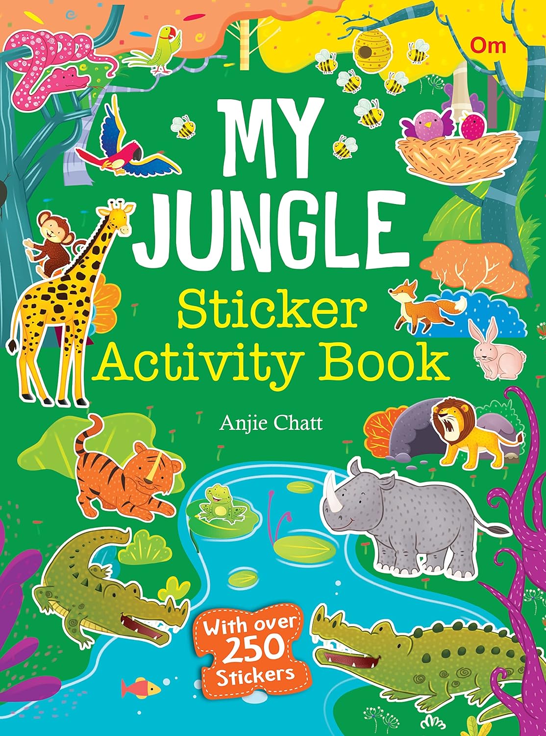 My Jungle Sticker Activity Book - Om Books - Distacart