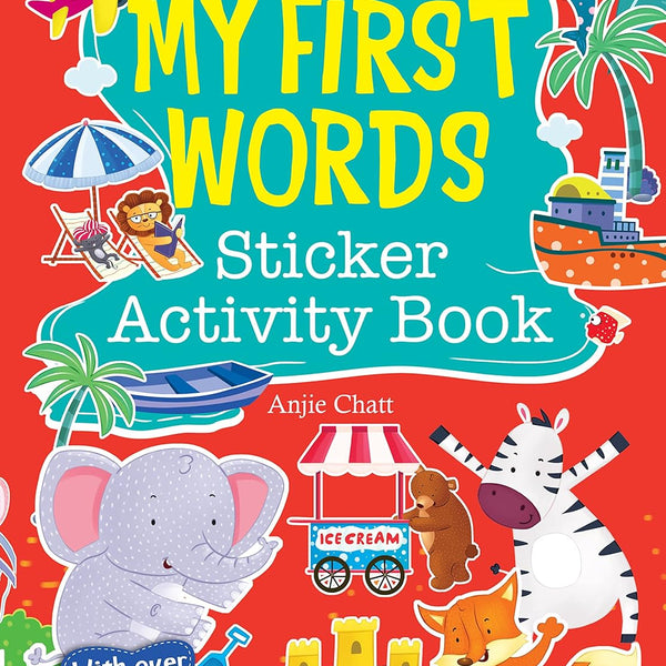 My First Words Sticker Activity Book - Om Books - Distacart