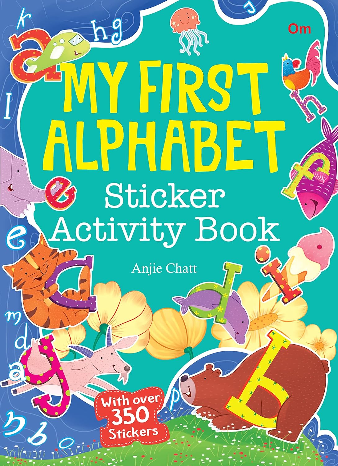 My First Alphabets Sticker Activity Book - Om Books - Distacart
