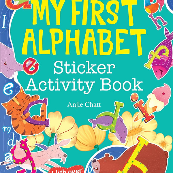 My First Alphabets Sticker Activity Book - Om Books - Distacart