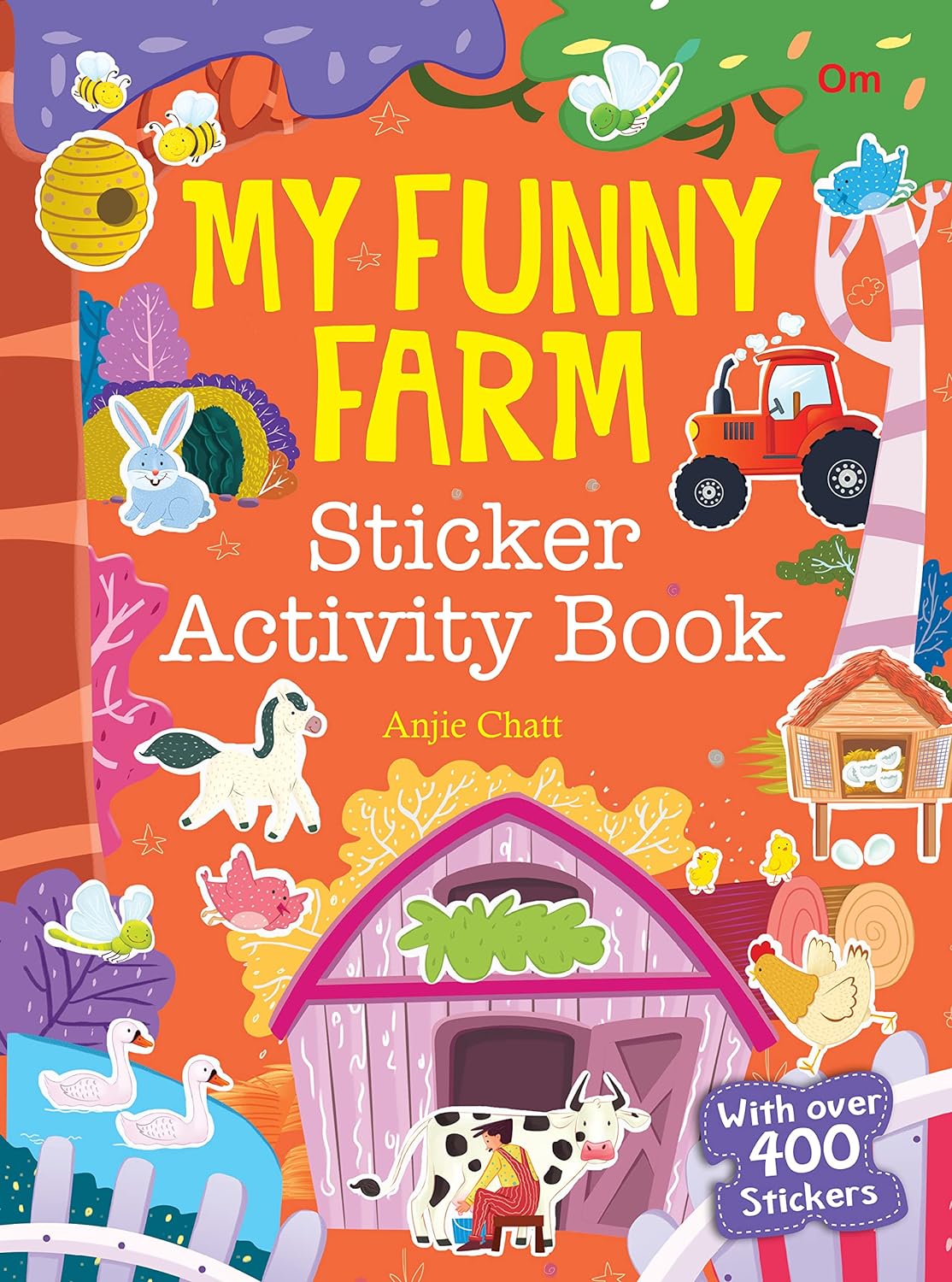 My Funny Farm Sticker Activity Book - Om Books - Distacart