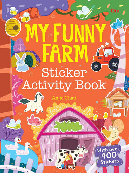 My Funny Farm Sticker Activity Book - Om Books - Distacart