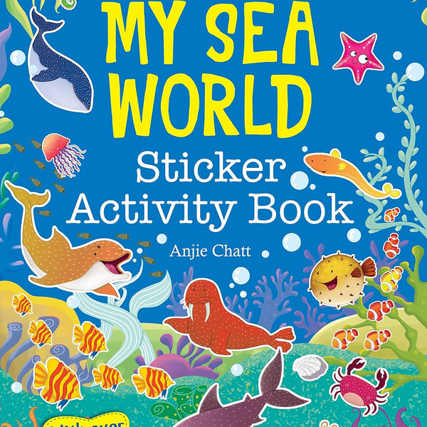 My Sea World Sticker Activity Book - Om Books - Distacart