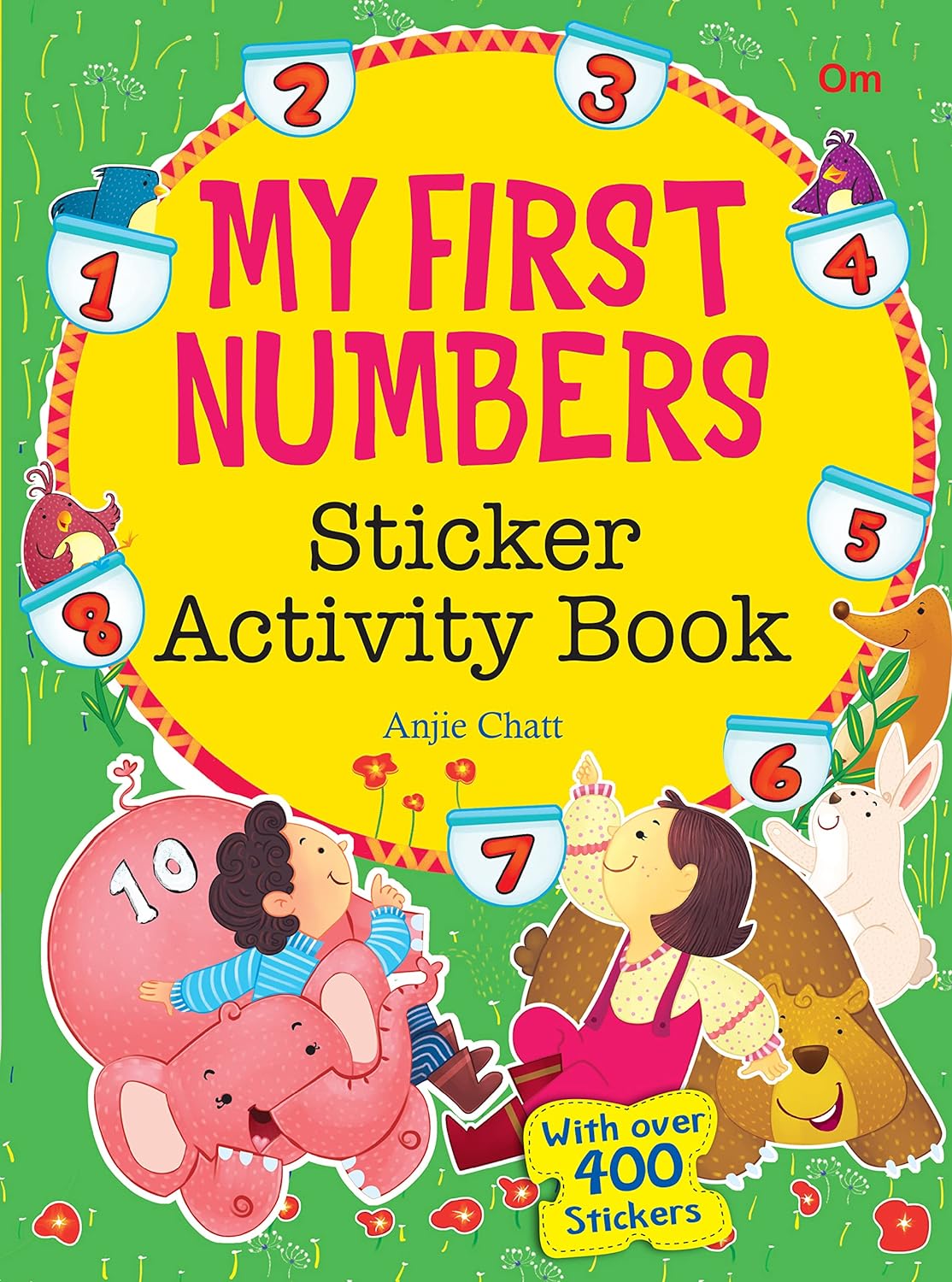 My First Numbers Sticker Activity Book - Om Books - Distacart