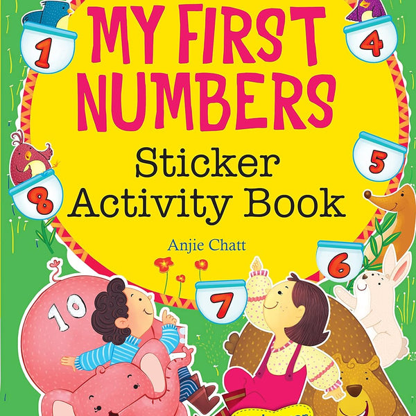 My First Numbers Sticker Activity Book - Om Books - Distacart