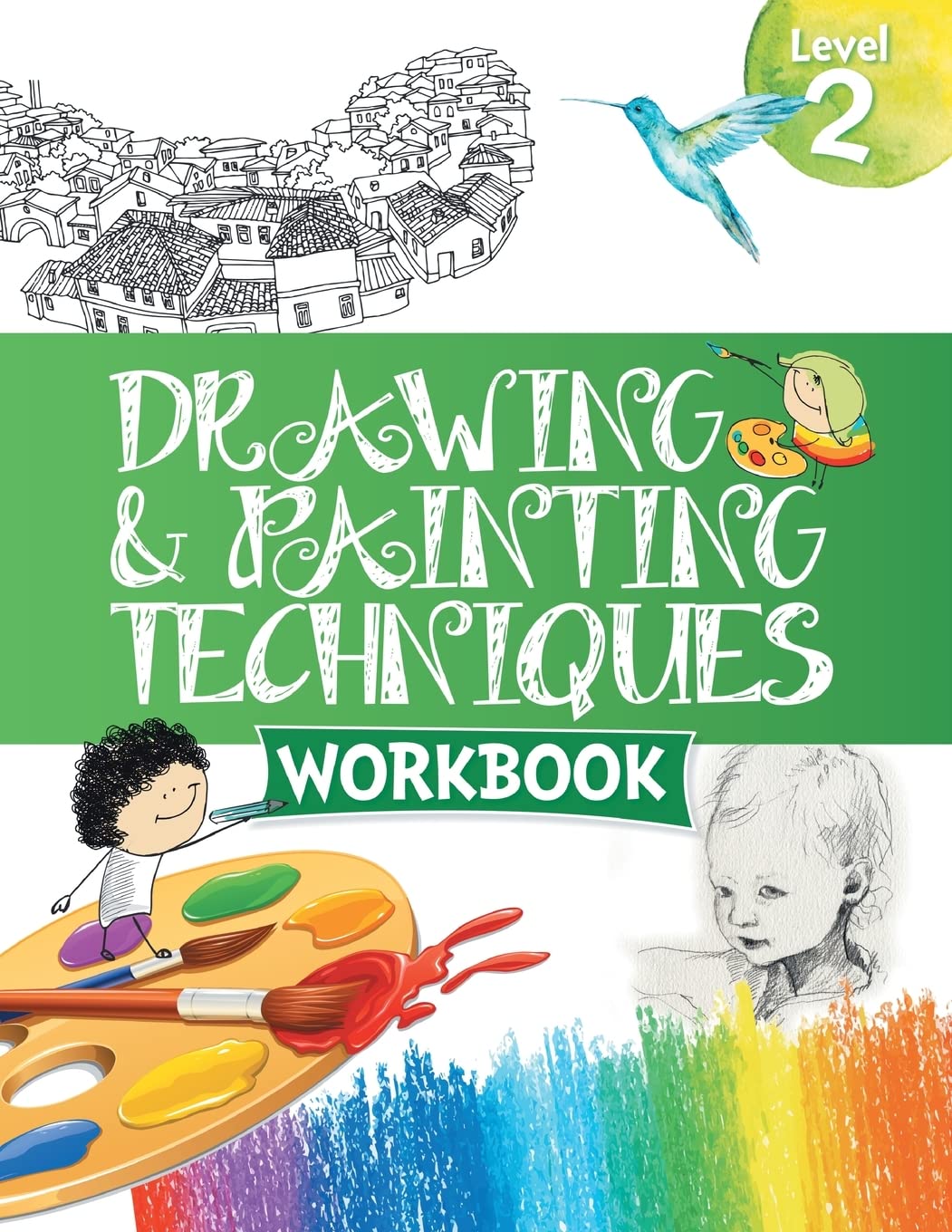Drawing & Painting Techniques Workbook Grade 2 - Om Books - Distacart