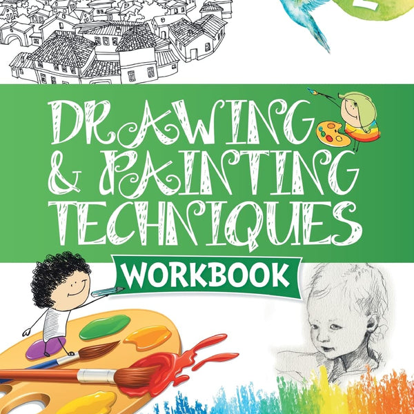 Drawing & Painting Techniques Workbook Grade 2 - Om Books - Distacart