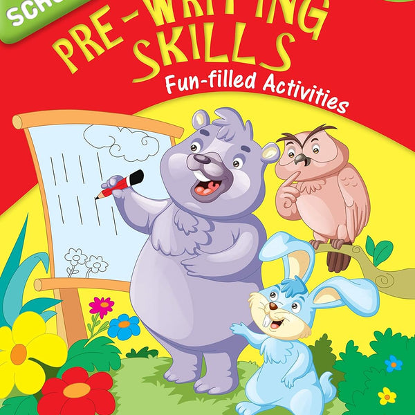 Smart Scholars Pre-School Pre-Writing Skills - Om Books - Distacart