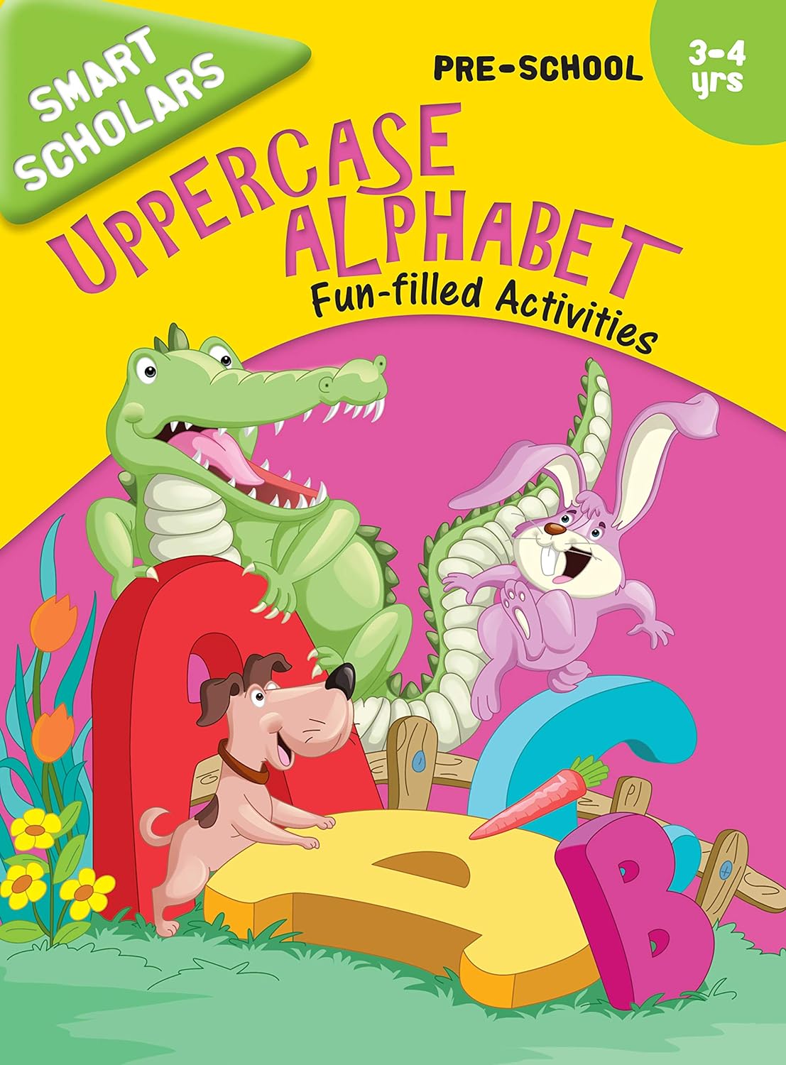 Smart Scholars Pre-School Uppercase Alphabet - Om Books - Distacart