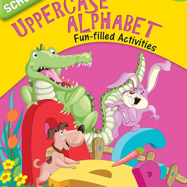 Smart Scholars Pre-School Uppercase Alphabet - Om Books - Distacart