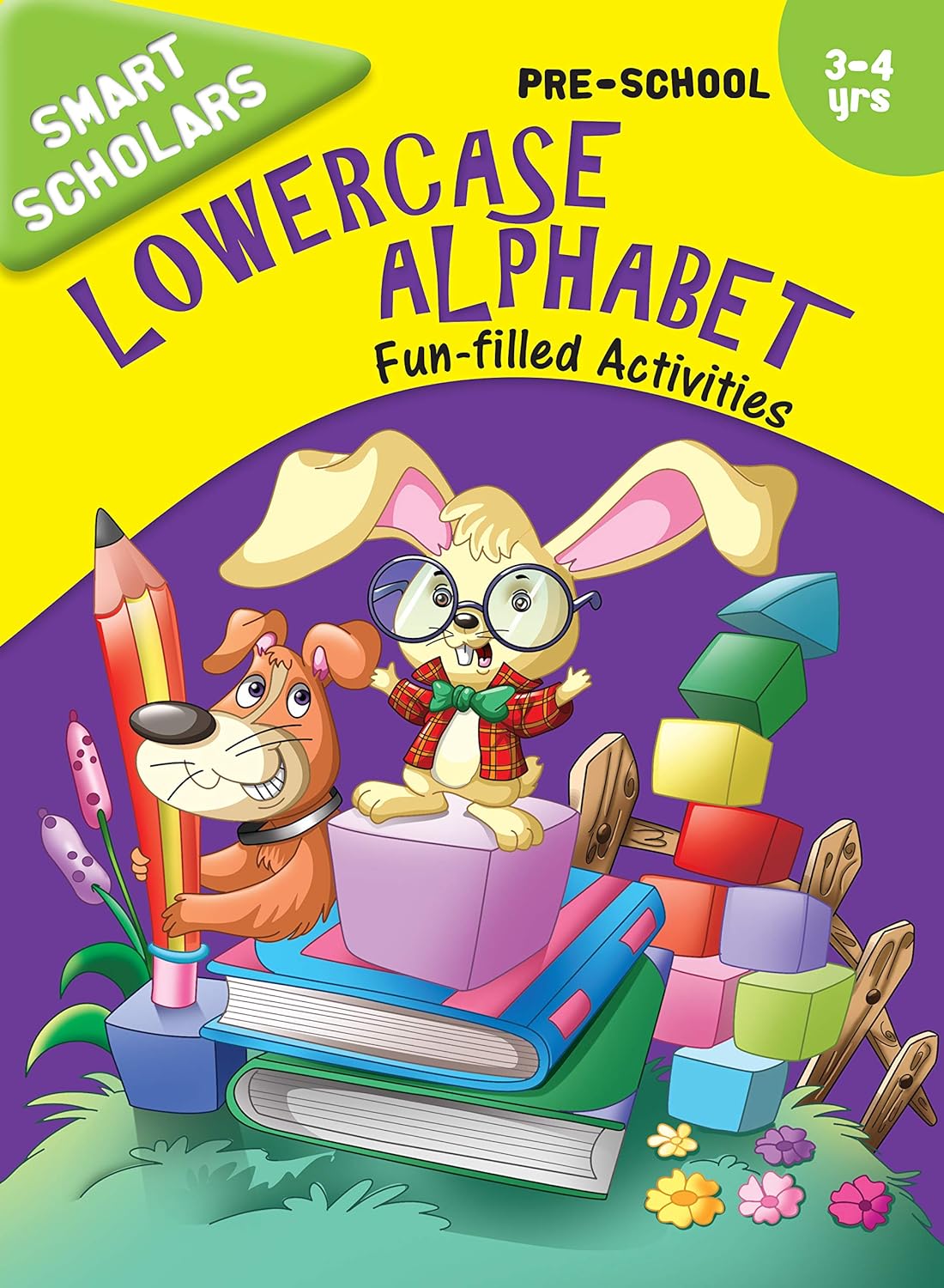 Smart Scholars Pre-School Lowercase Alphabet - Om Books - Distacart