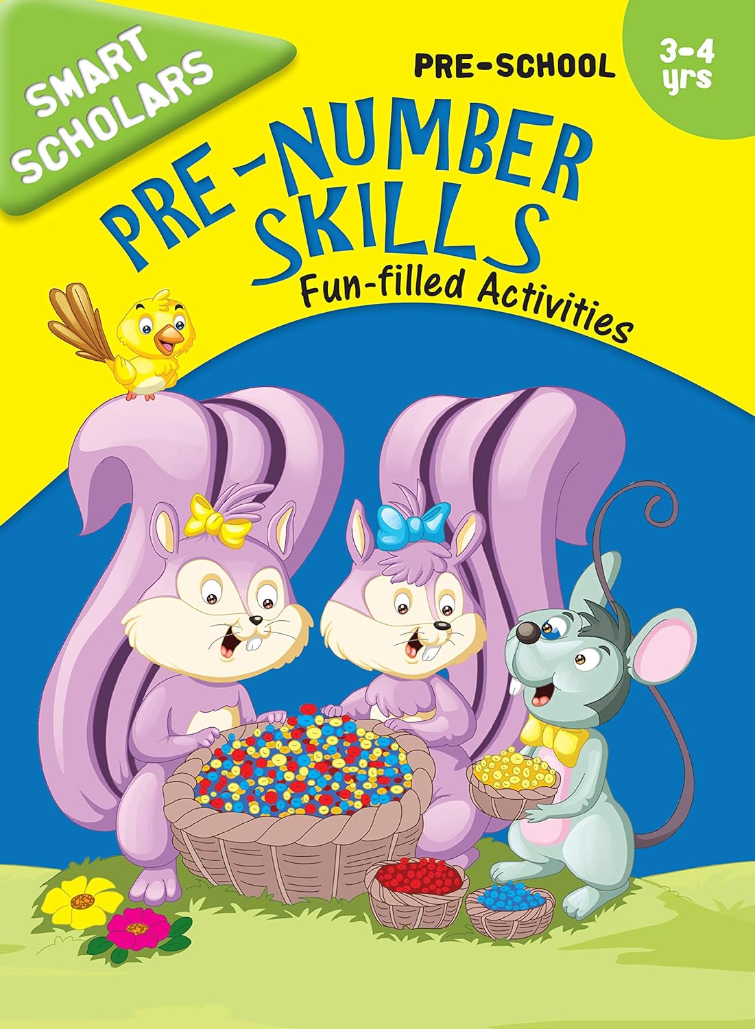 Smart Scholars Pre-School Pre-Number Skills - Om Books - Distacart