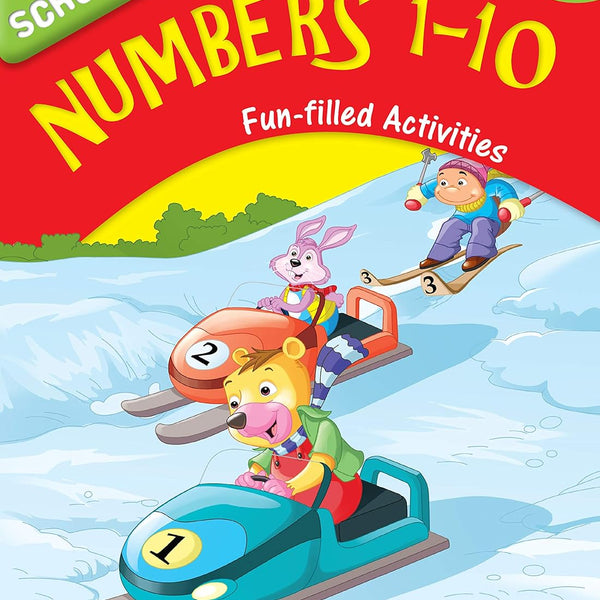 Smart Scholars Pre-School Numbers 1-10 - Om Books - Distacart