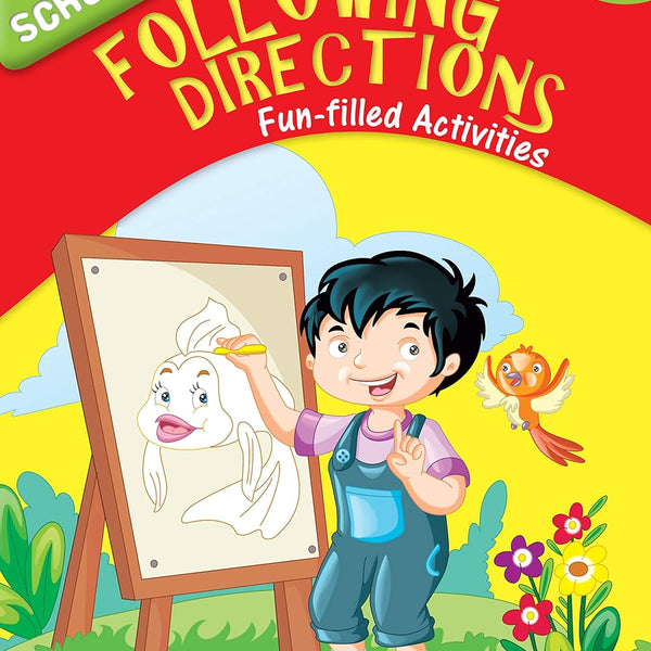 Smart Scholars Pre-School Following Directions - Om Books - Distacart