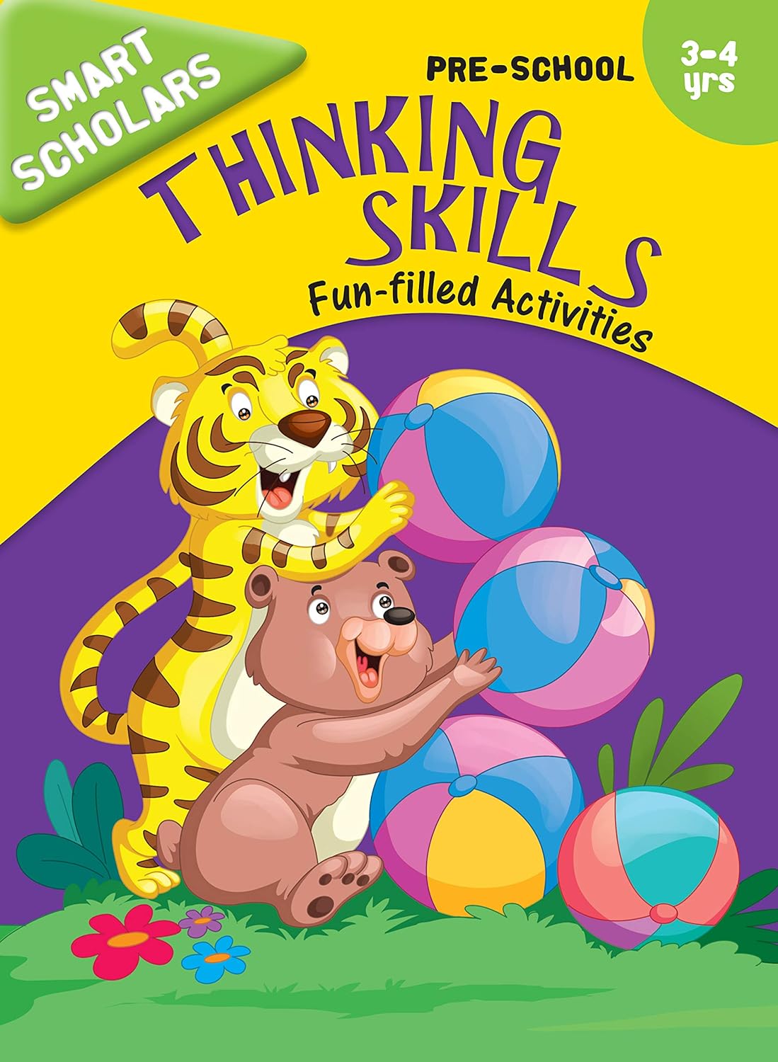 Smart Scholars Pre-School Thinking Skills - Om Books - Distacart