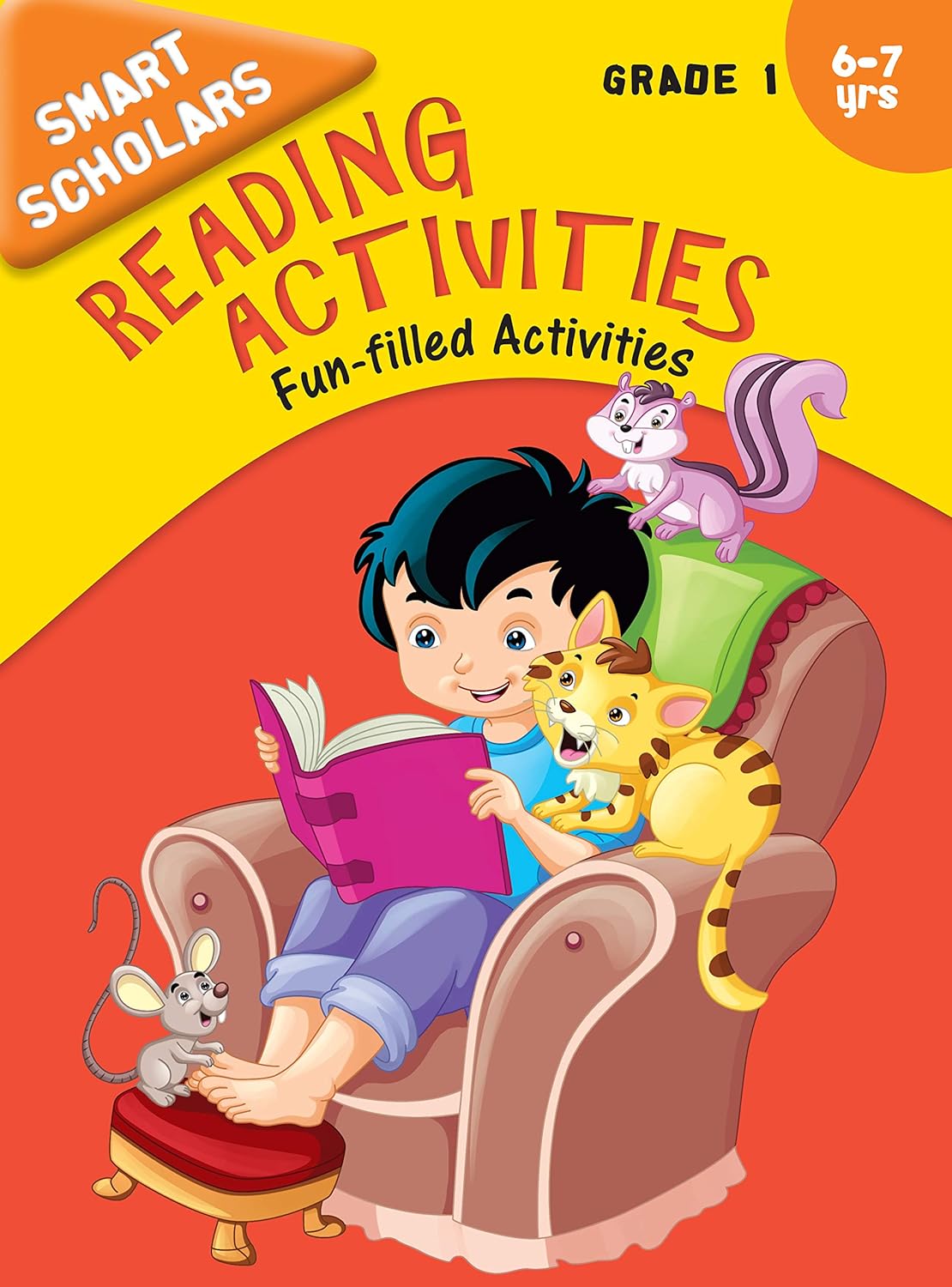 Smart Scholars Grade 1 Reading Activities - Om Books - Distacart