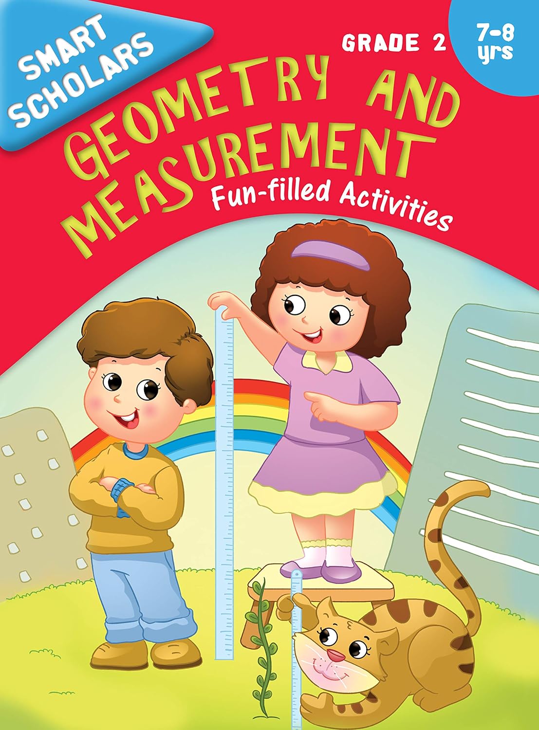 Smart Scholars Grade 2 Geometry And Measurement - Om Books - Distacart