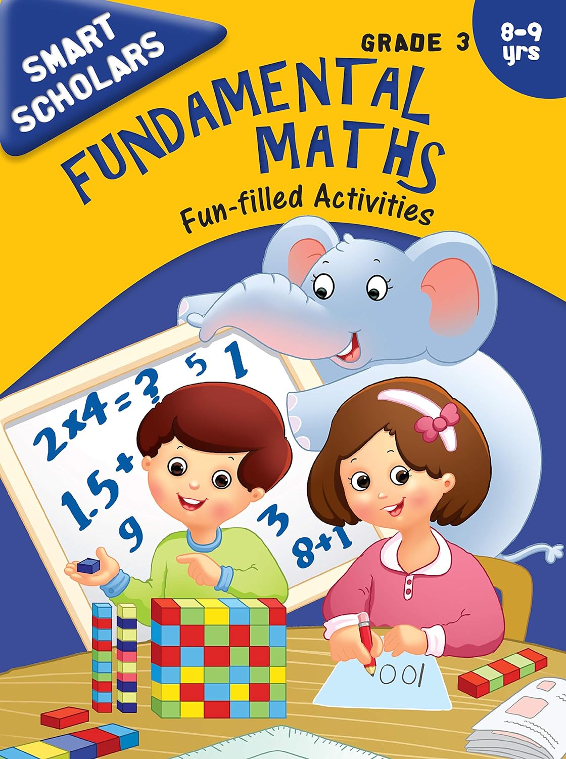 Smart Scholars Grade 3 Fundamental Maths - Om Books - Distacart