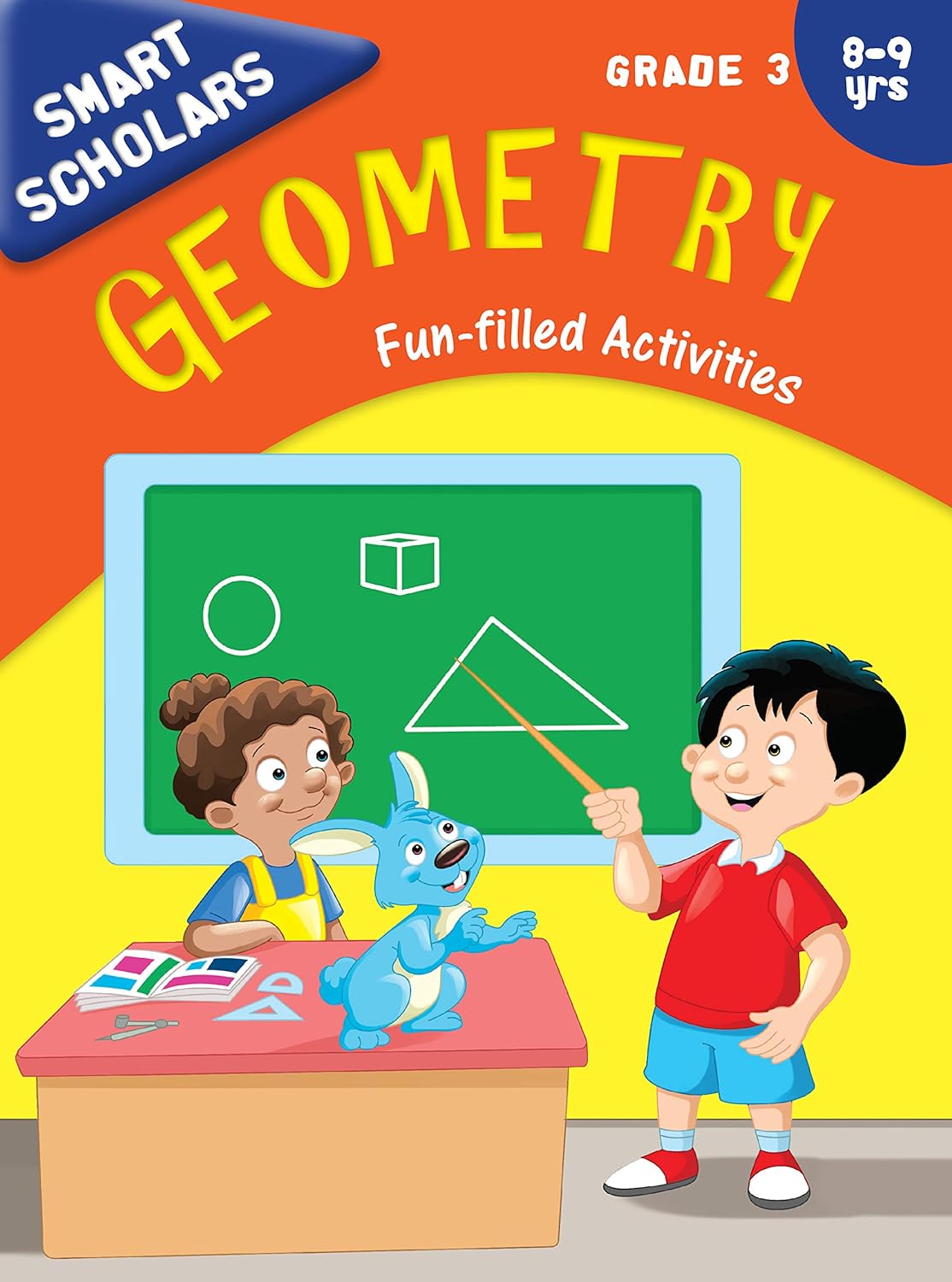 Smart Scholars Grade 3 Geometry - Om Books - Distacart