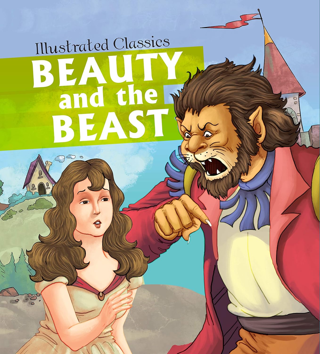 Beauty and the Beast : Illustrated Classics - Om Books - Distacart