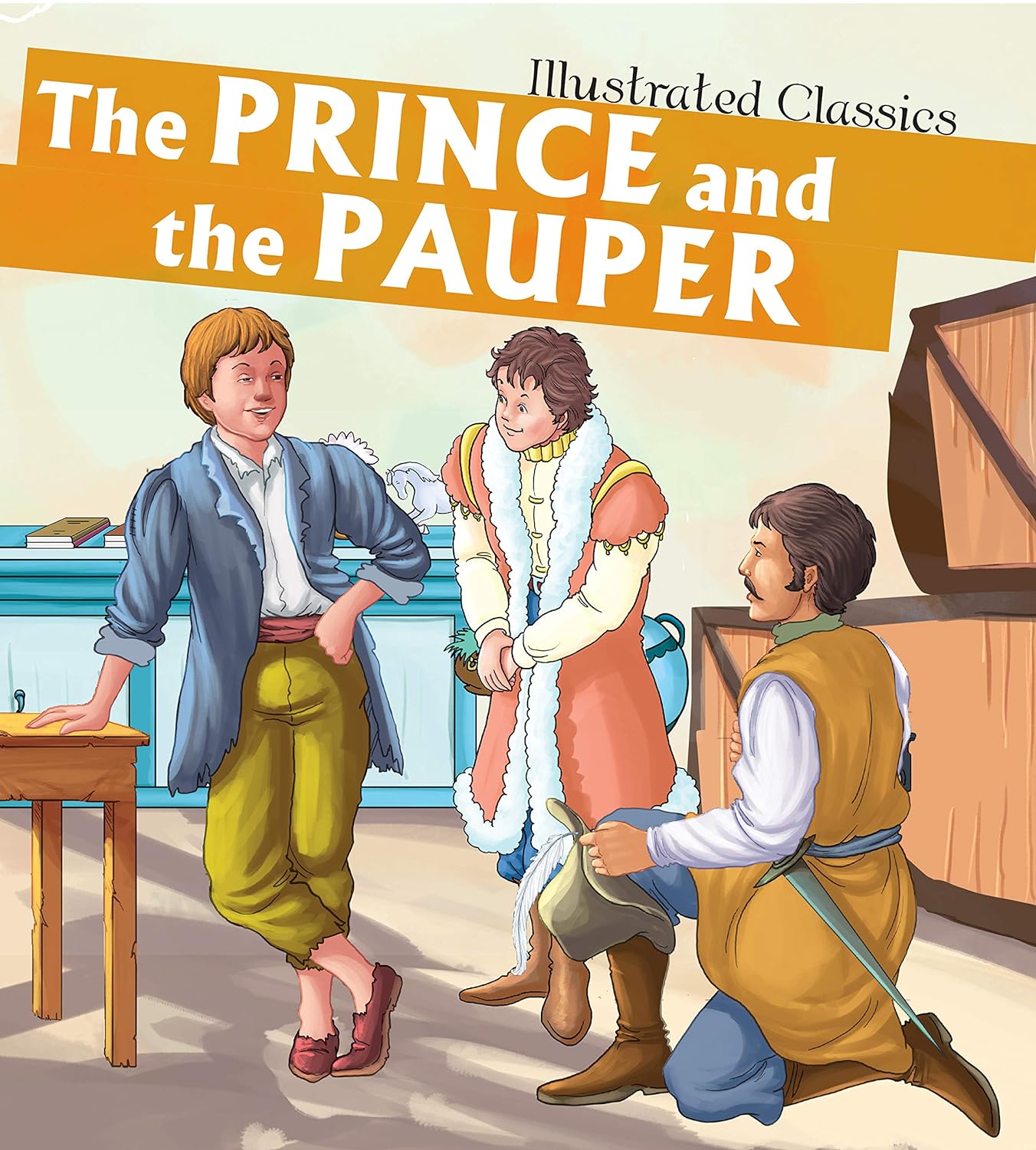 The Prince the Pauper : Illustrated Classics - Om Books - Distacart