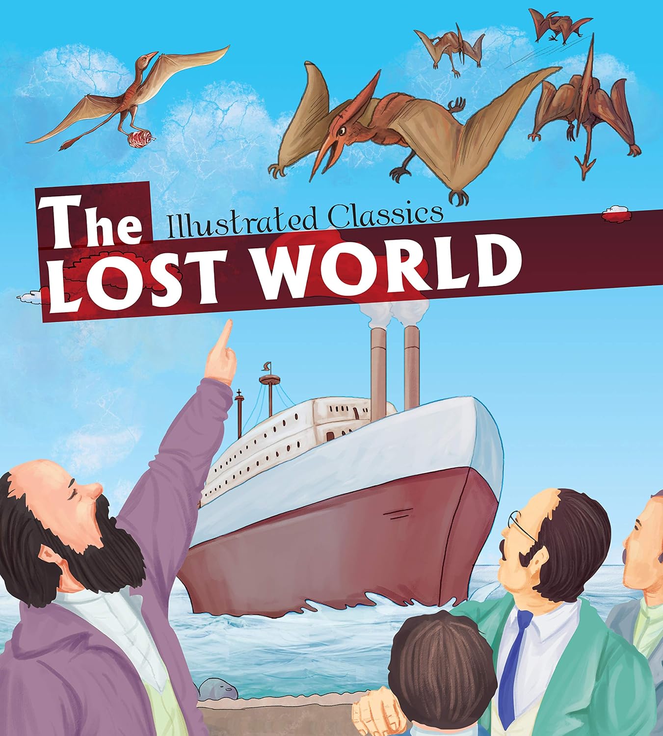 The Lost World : Illustrated Classics - Om Books - Distacart