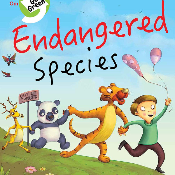 Go Green : Endangered Species - Om Books - Distacart