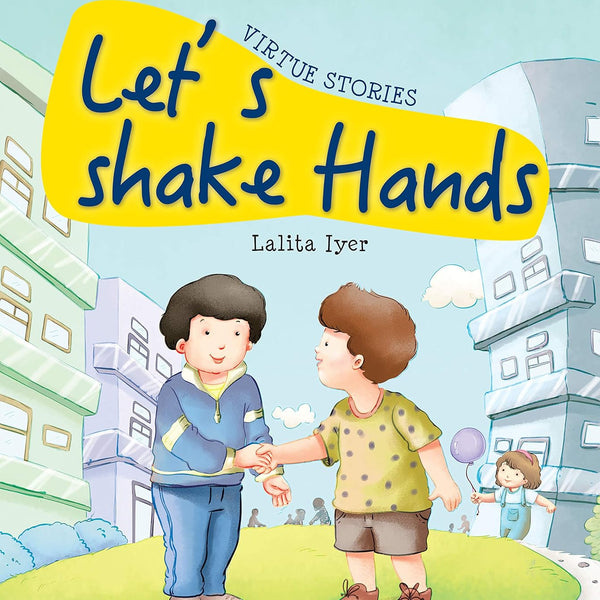 Lets Shake Hands : Virtue Stories - Om Books - Distacart