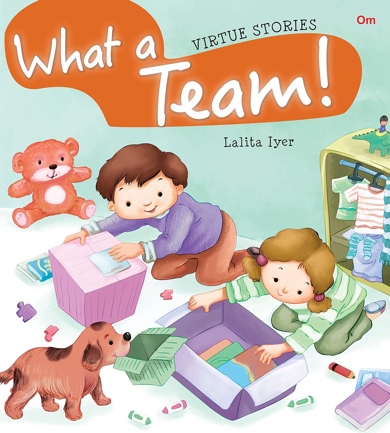 What a Team : Virtue Stories - Om Books - Distacart