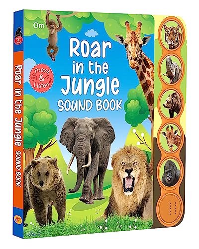 Roar in the Jungle Sound Book - Om Books - Distacart