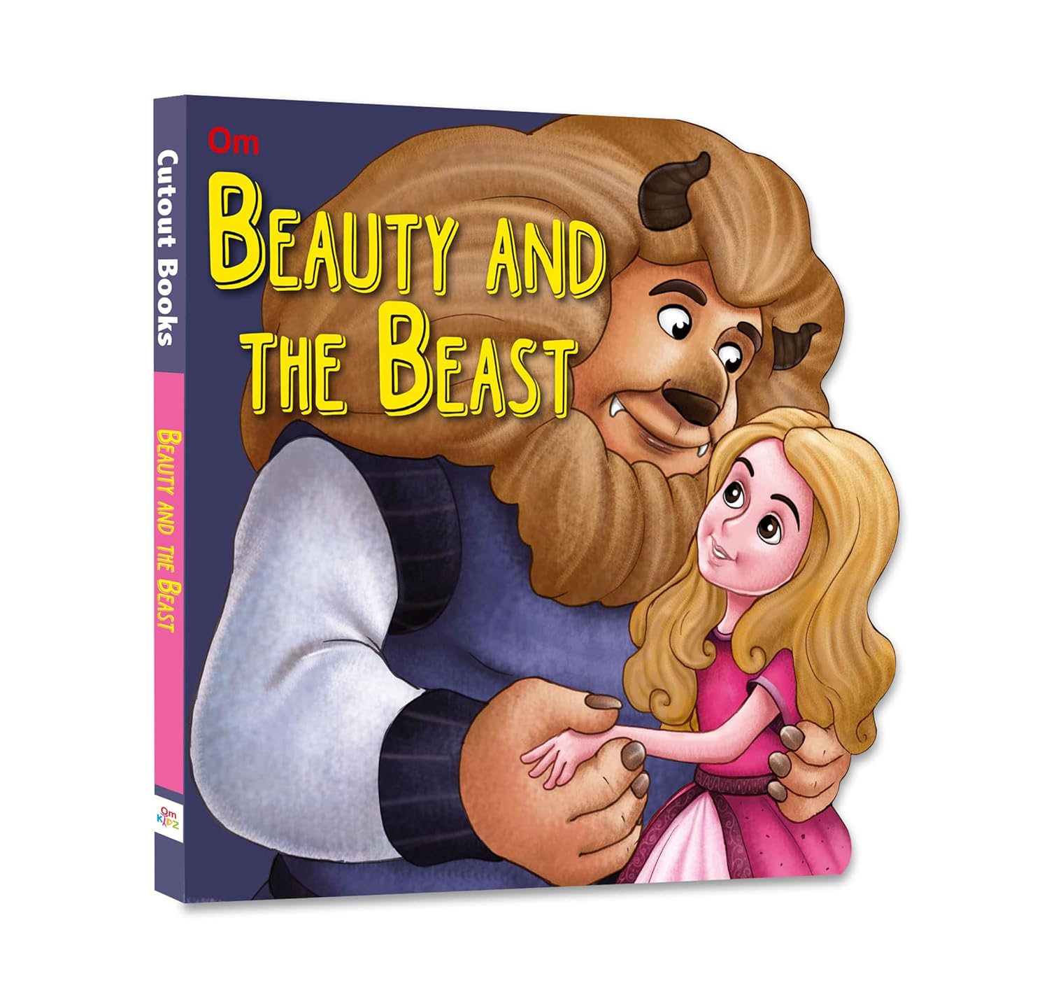 Beauty and the Beast : Cutout Board Book - Om Books - Distacart