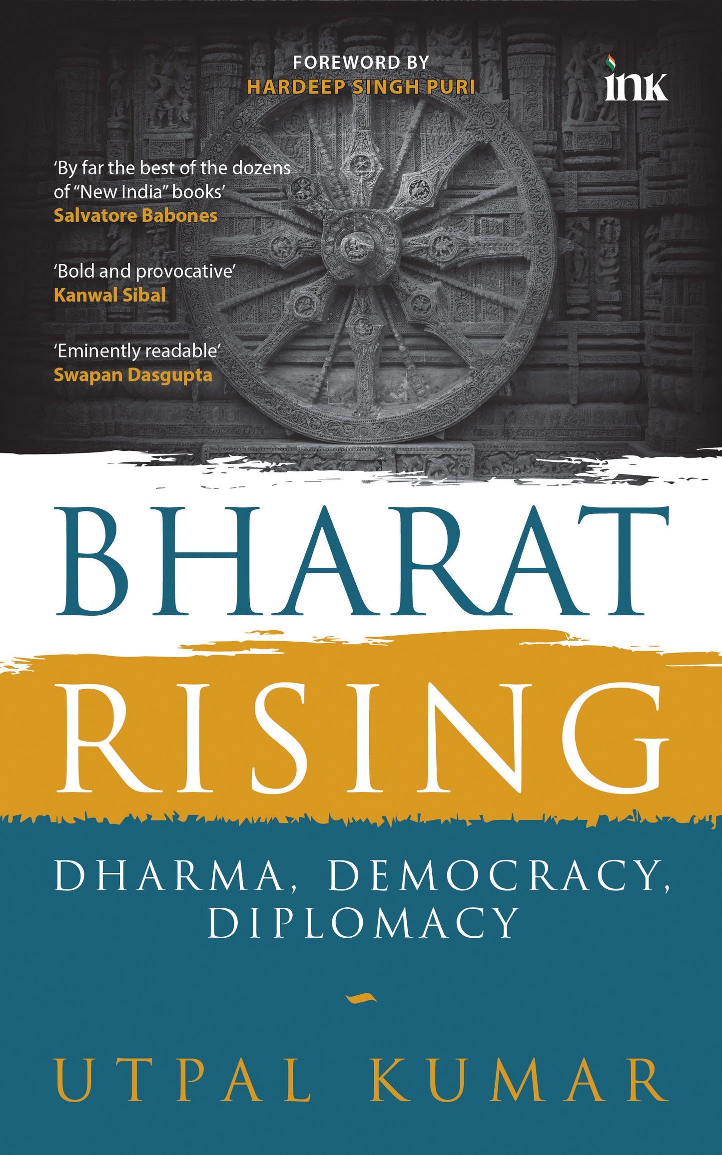 BluOne Ink Bharat Rising: Dharma, Democracy, Diplomacy by Utpal Kumar - Dista