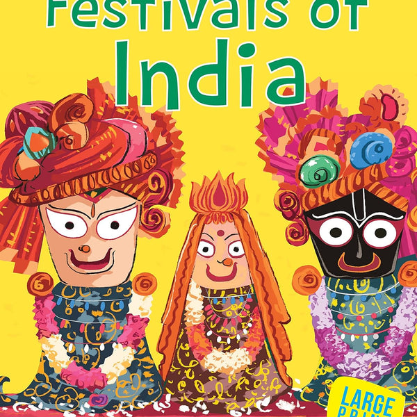 Festivals of India : Large Print (Paperback) - Om Books - Distacart